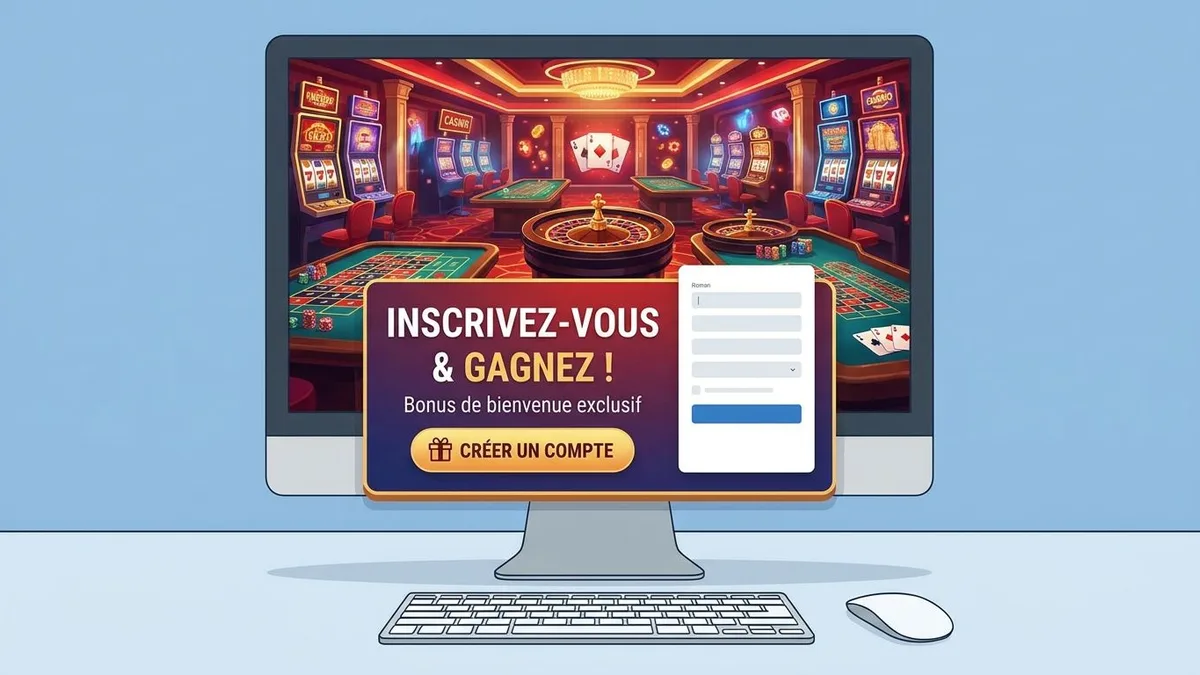 Inscription avec bonus
